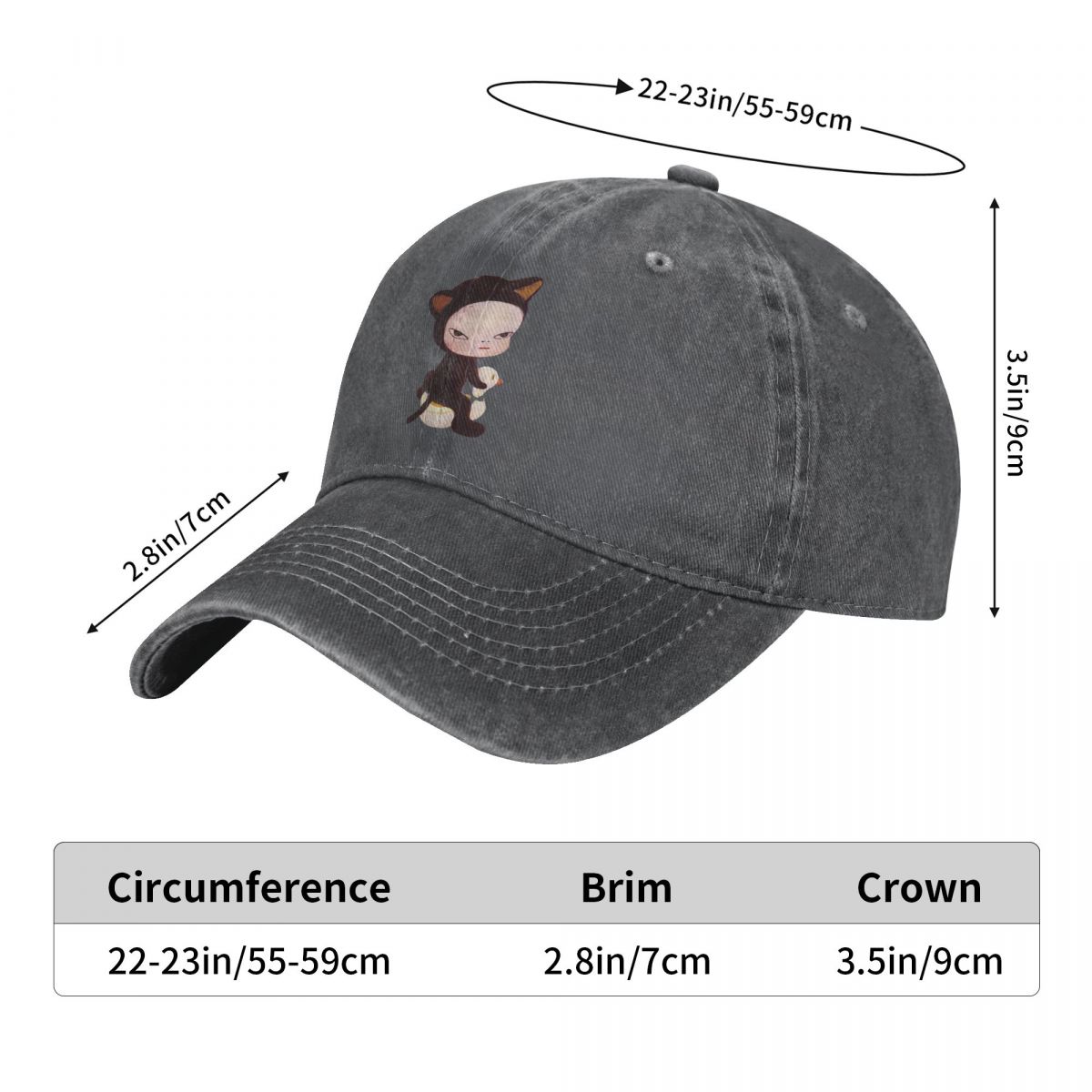 Washed Men's Baseball Cap CUTE - Golf Cap Dad review and price