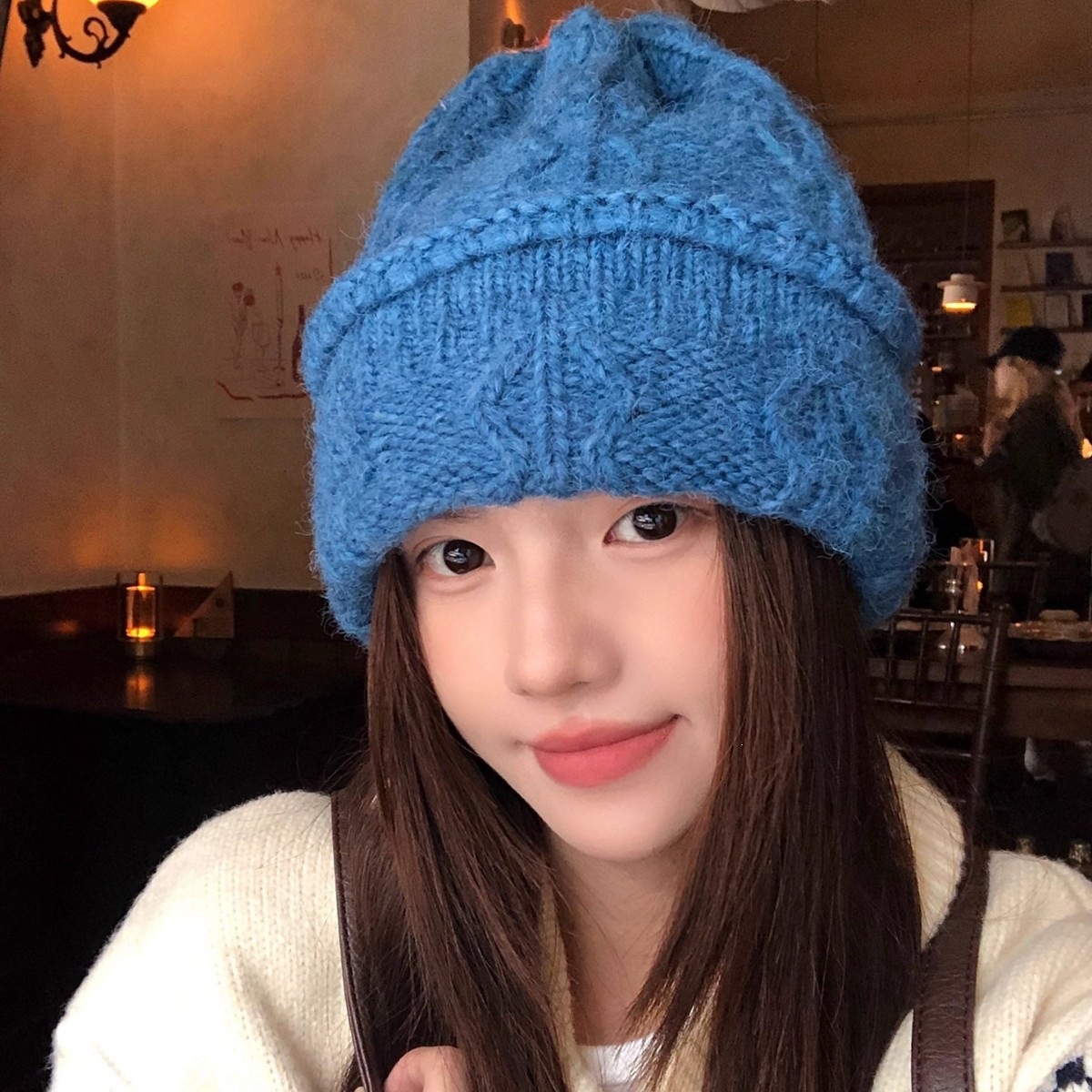 Cream Cable Knit Beanie Women  - Beanie Cuffed Knit review and price