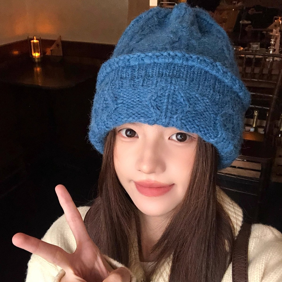 Cream Cable Knit Beanie Women  - Beanie Cuffed Knit review and price